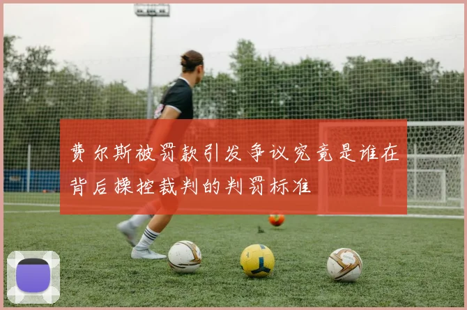 费尔斯被罚款引发争议究竟是谁在背后操控裁判的判罚标准